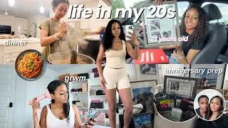 Thumbnail: life in my 20s | weekly vlog | anniversary prep + shopping + getting my life together