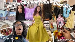 Thumbnail: spend the day with me | summer clothing haul *shop with me + try on*