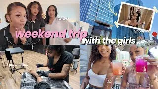 Thumbnail: weekend in my life: girls trip + shopping + new tattoos