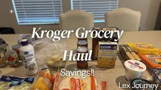 Thumbnail: Family Of 5 Budget Grocery Haul/Kroger Savings Shopping