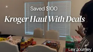 Thumbnail: $100 In Savings/Family Of 5 Kroger Budget Friendly Haul With Coupons And Deals