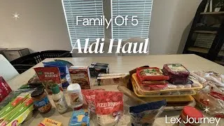 Thumbnail: Budget Friendly Aldi Haul/ Family Of 5