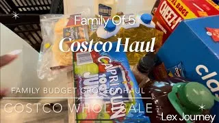 Thumbnail: Costco Grocery Haul/ Family Of 5 Trying To Stay In BUDGET