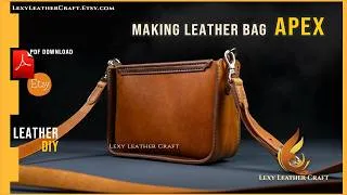 Thumbnail: Making Leather Bag "Apex" | DIY Leathercraft