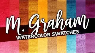 Thumbnail: M. Graham Watercolors • Swatching Handmade Dot Cards
