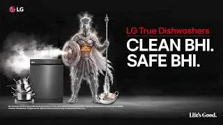 Thumbnail: Steam Man vs Bacteria Monster | LG True Dishwasher with TrueSteam® | LG India