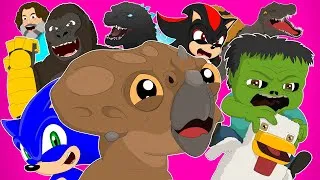 Thumbnail: ♪ BEST ANIMATED SONGS 2025: Jurassic, Minecraft, Sonic, Godzilla