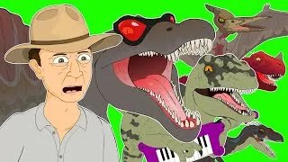 Thumbnail: ♪ JURASSIC PARK 3 THE MUSICAL REMIX - Animated Song