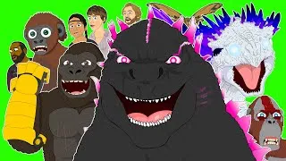 Thumbnail: ♪ GODZILLA X KONG THE MUSICAL - Animated Song