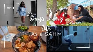 Thumbnail: Days in my Life as a SAHM ✨ 5am workout, spending time with the fam, and more!