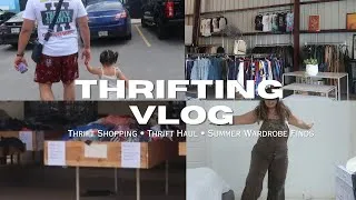 Thumbnail: Thrifting Vlog | Thrift Haul, thrifting summer wardrobe, New thrift store location finds,RGV Thrift