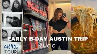 Thumbnail: VLOG || early birthday mini trip to Austin TX || Thrifting, Eating, Drinking, Relaxing