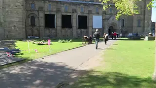 Thumbnail: Marvel Avengers: Endgame - Durham Cathedral Film Set