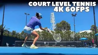 Thumbnail: See how hard Iga Swiatek trains in practice | Court Level 4K 60FPS (2026)
