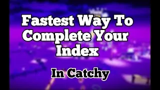 Thumbnail: EASIEST And QUICKEST Way to Complete Your INDEX In Catchy
