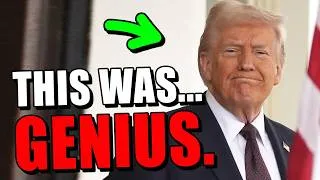 Thumbnail: President Trump's secret plan just PAID OFF.