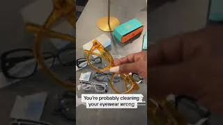 Thumbnail: How to properly clean your glasses.