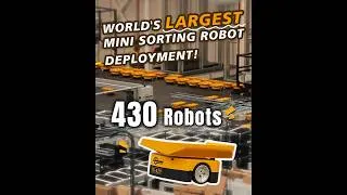 Thumbnail: Check out the world’s largest Libiao mini sorting robot deployment — the scale is mind-blowing!