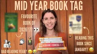 Thumbnail: Mid Year Book Freak Out Tag 2026 📚 Best Books, Biggest Disappointments & Most Anticipated Reads