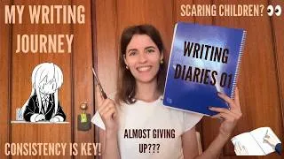 Thumbnail: The long road to calling myself a writer ✍🏻 - Writing Diaries 01