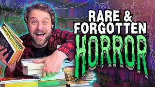 Thumbnail: Digging Up the Rarest Horror Books I Can Find! (HUGE Book Haul)
