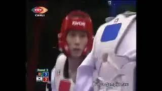 Thumbnail: Chon Yeon-ho vs. Mahmood Haidari || 2009 World Takewondo Championships 54 kilo finals