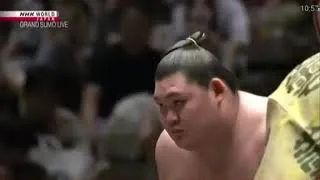 Thumbnail: Onosato vs. Hoshoryu || Aki 2024 sumo