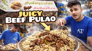 Thumbnail: Most Delicious Hyderabadi Beef Pulao in Karachi with economical Rates I Libra Street Foods
