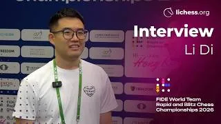 Thumbnail: Li Di Wins Board 2 Gold With 2768 Performance! | World Team Rapid 2026