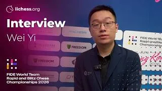 Thumbnail: Wei Yi Wins World Rapid Team Championship: "We don't have time to celebrate yet!"