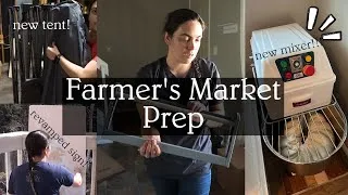 Thumbnail: Farmer's Market Prep: Part 1 - new equipment, supplies, gearing up my small business for the season