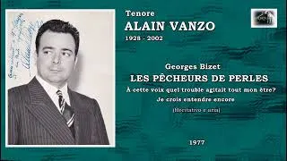 Thumbnail: Tenore  ALAIN VANZO - Le Pêcheurs de Perles  "Je crois entendre encore"