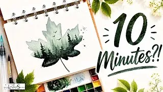 Thumbnail: The Ultimate Portable Watercolor Kit! 🎨 Paint Anywhere in Just 10 Minutes! Lightwish