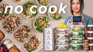 Thumbnail: I meal prepped for the week in 34 minutes