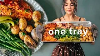 Thumbnail: My lazy "don't feel like cooking" high-protein dinner