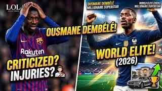 Thumbnail: Ousmane Dembélé’s Incredible Rise | From Injury-Prone to World Elite Superstar (2026)