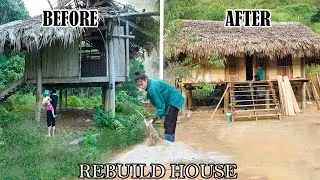 Thumbnail: Rebuilding a Traditional Wooden Stilt House in Vietnam | Peaceful Farm Life
