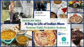 Thumbnail: A Day in Life of Indian Mom Summer 2022 II Paneer Masala, Uttappam, Gardening, Easy Summer 2022 Days