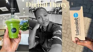 Thumbnail: Dusting myself off & trying again | R799 smart watch unboxing | Healthy lunch & Yap!
