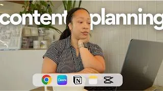 Thumbnail: how I plan a month's worth of content, in ONE day