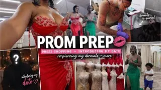 Thumbnail: STREAMER PROM DRESS SHOPPING+ MEET MY DATE+ GETTING BACK DERMAL RE PIERCED+ MAINTENANCE+ MORE !