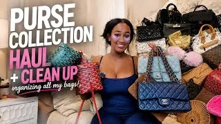 Thumbnail: MY ENTIRE PURSE COLLECTION 👜💕 | HAUL + CLEAN UP WITH ME