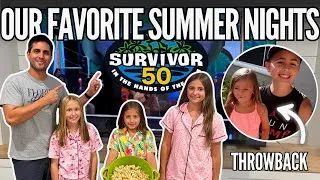 Thumbnail: Come Spend a Summer Night With Us (+ Survivor Challenge Throwback)
