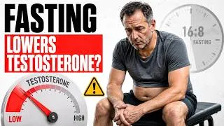 Thumbnail: What Intermittent Fasting Really Does to Your Testosterone After 40 (Science Explained)