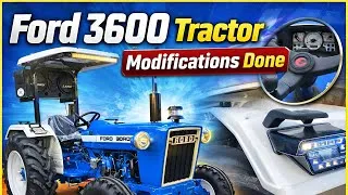 Thumbnail: Ford 3600 Tractor Modifications Done | Tractor Power Steering Dual Cluch Oil Breaks | Tractor Music 