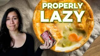 Thumbnail: How to make a Lazy Chicken Pot Pie 🥧