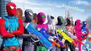 Thumbnail: What If 8 Spider-Man Bros In 1 House ??? || SPIDER-MAN's Story New Season 6 ( All Action, Funny...)