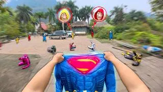 Thumbnail: What If I Became a Superhero to Help Bros 6 Spider-Man?? (Action Rescue Story POV)