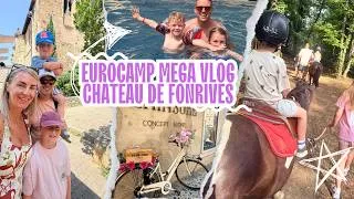 Thumbnail: EURO CAMP MEGA VLOG 🇫🇷☀️ | Family Holiday in France, Epic Pools, Horse Riding & CHAOS!