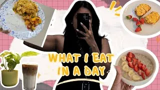 Thumbnail: What I ate on a busy office day | GYM 🏋‍♀️| 100g protein | weight management in long run🌸 | 
